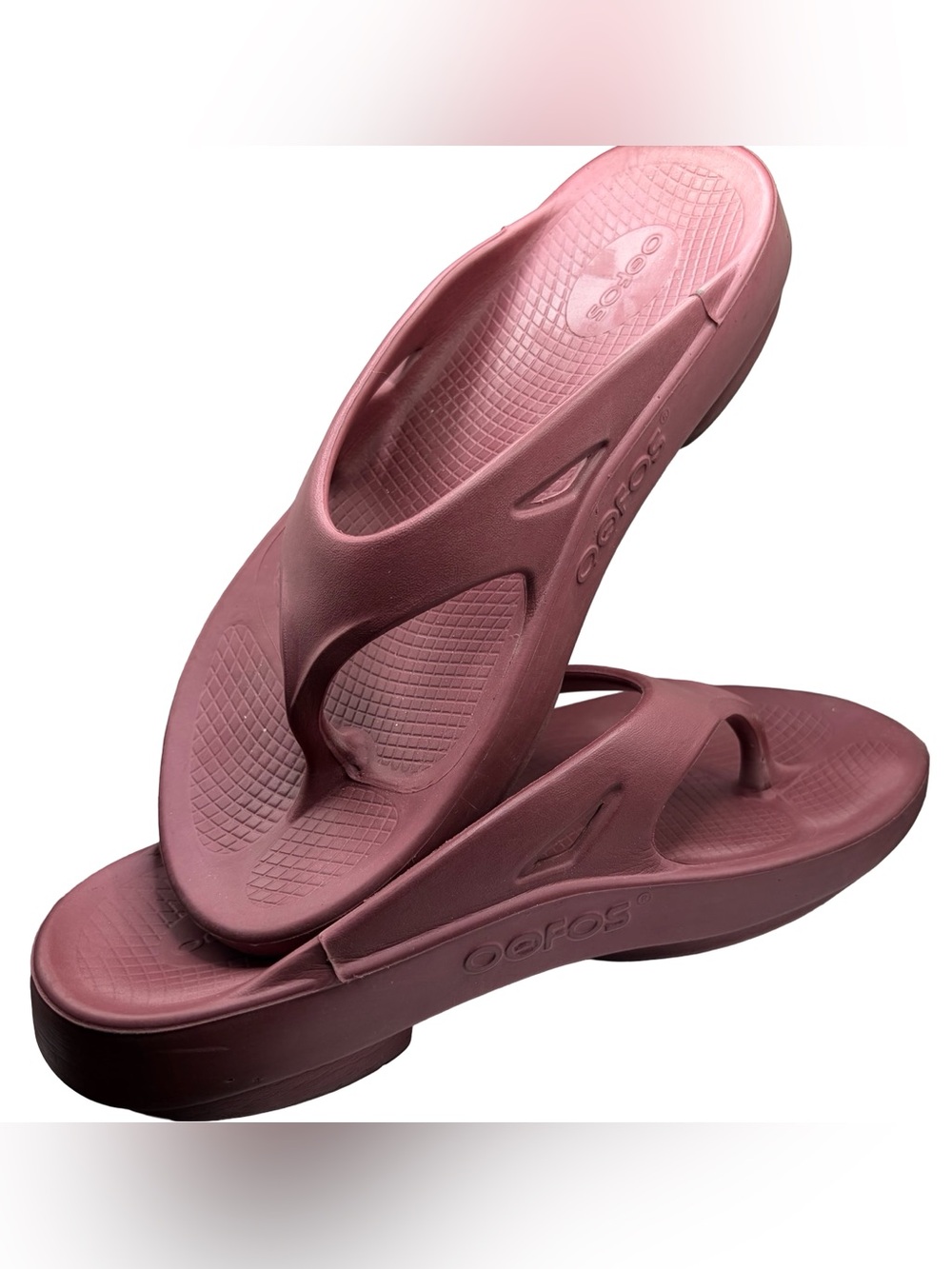 OOFOS Women’s Recovery Flip Sandals - Rose Mauve